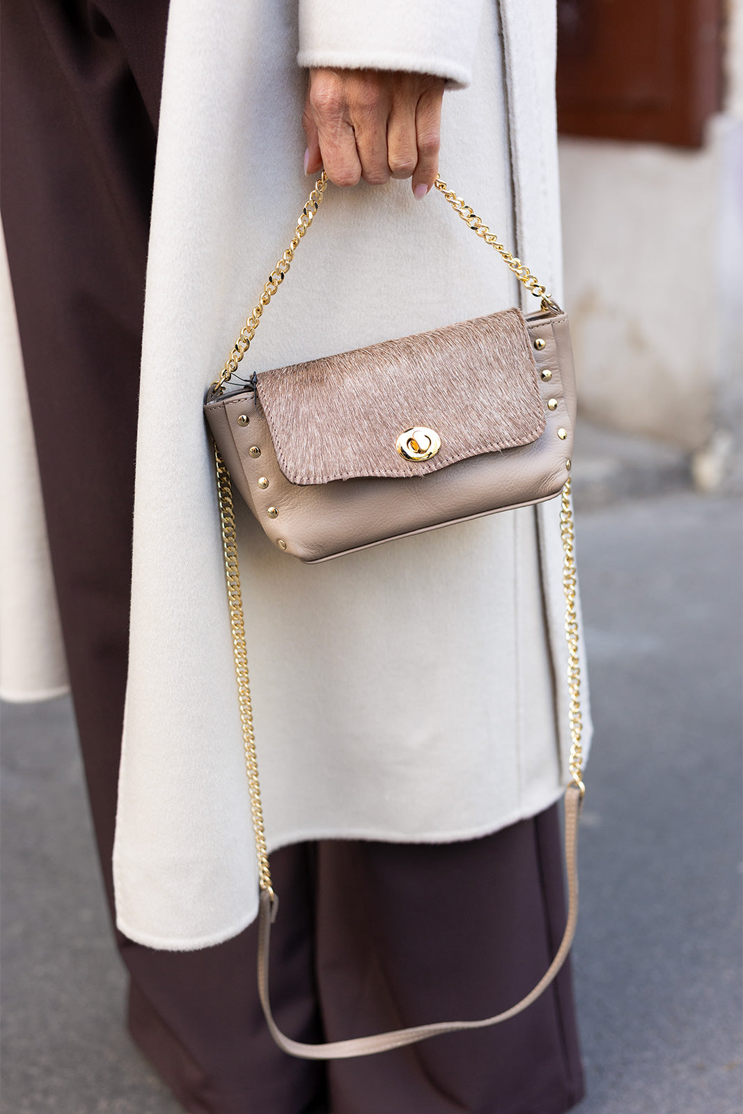 Premium Leather Bag - BLT135BLFIXBE