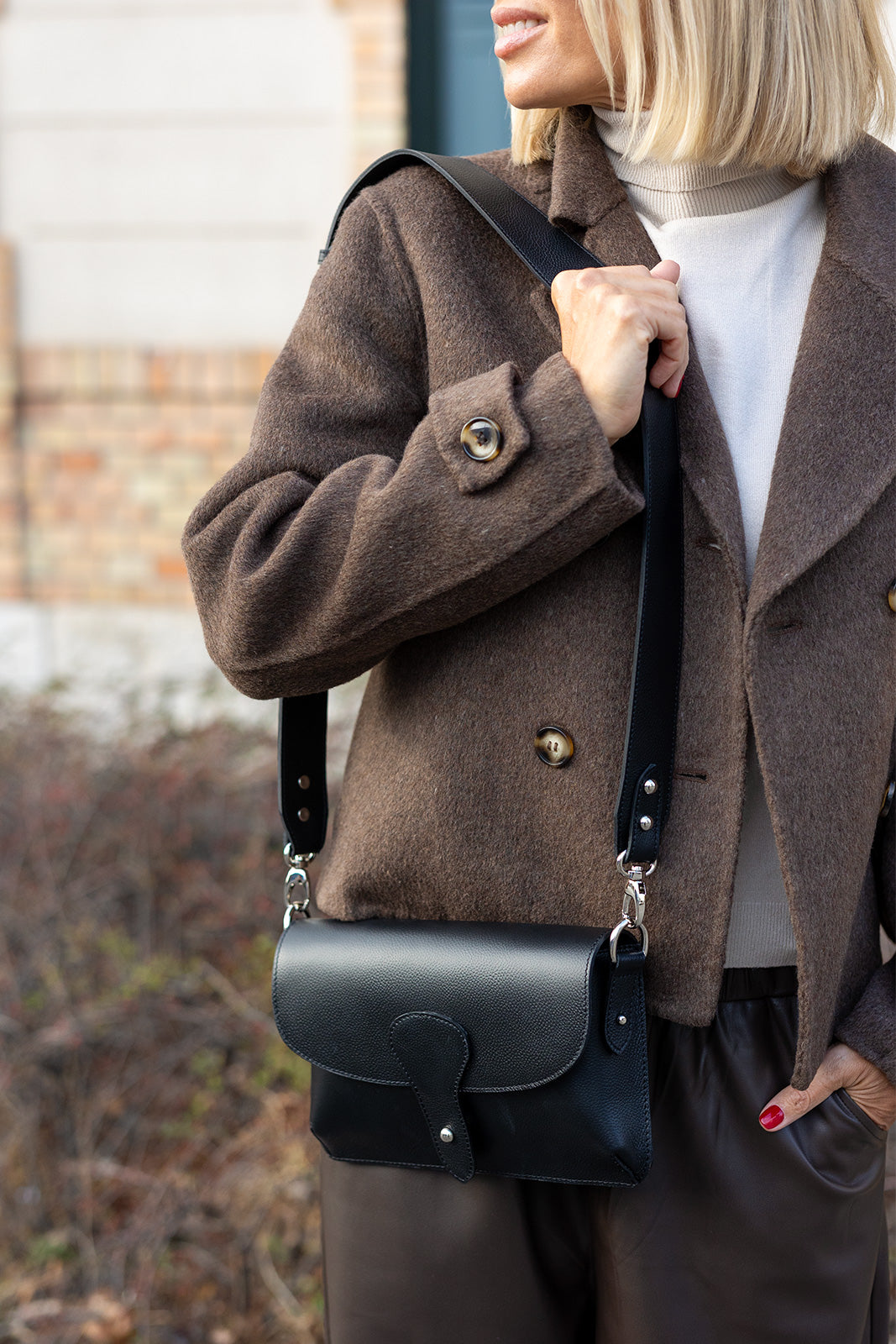 Prémium Bőr Táska - BLT222BLFIX