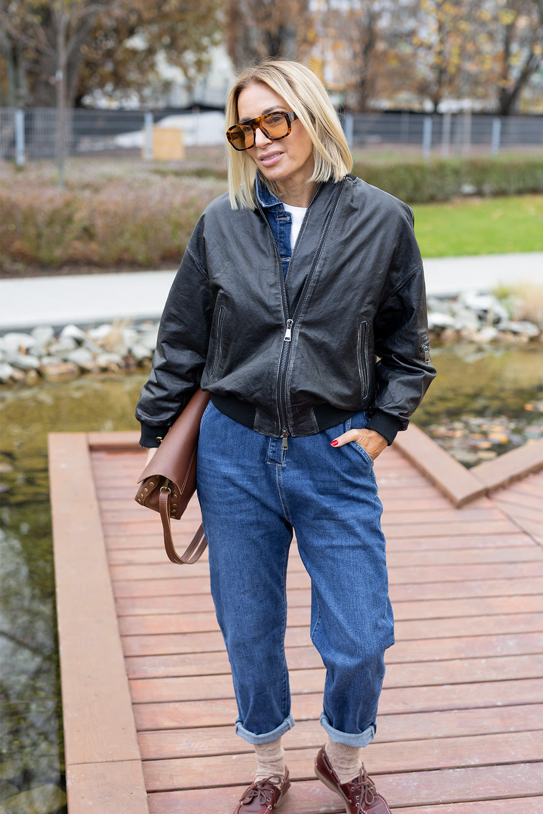 Prémium Női Bőr Dzseki - BLF5122FIX