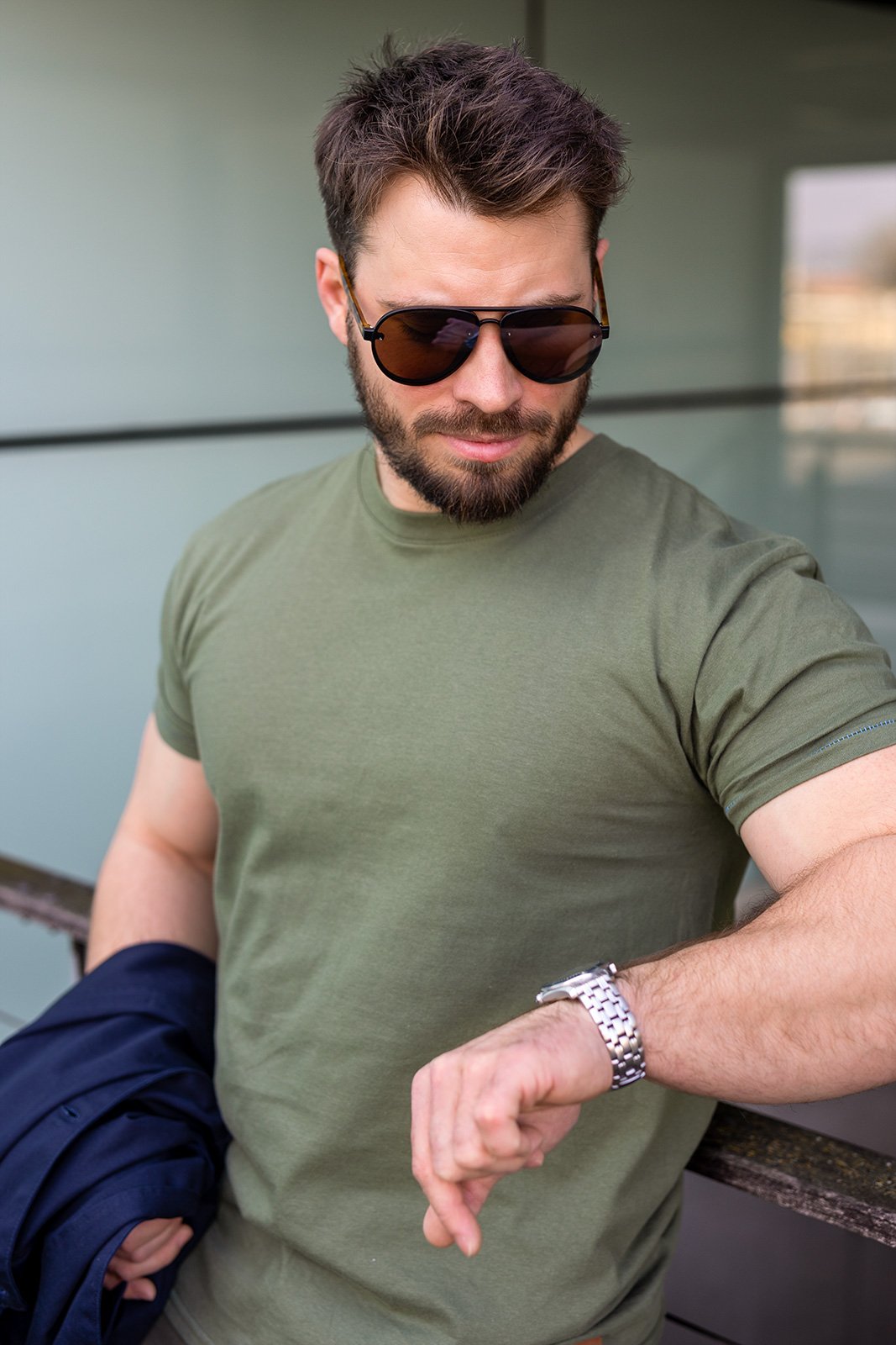 Férfi Póló - MIF286KH