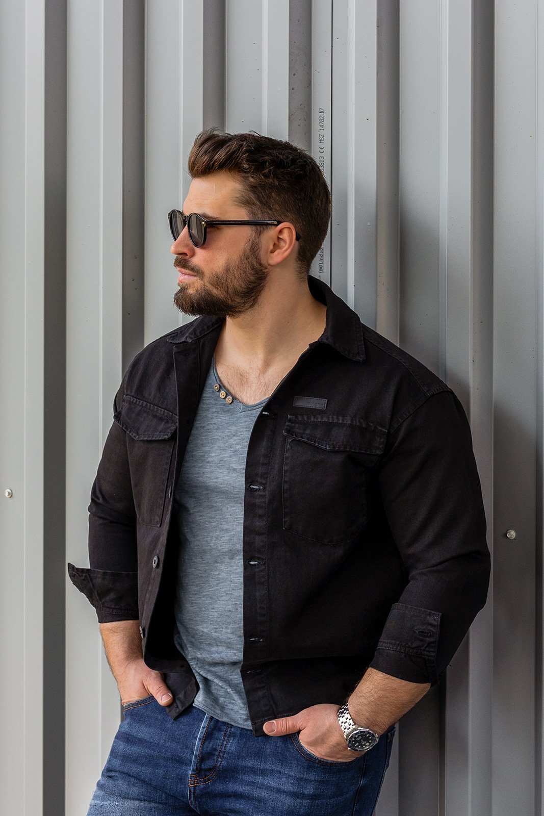 Férfi Farmerdzseki - MIF234