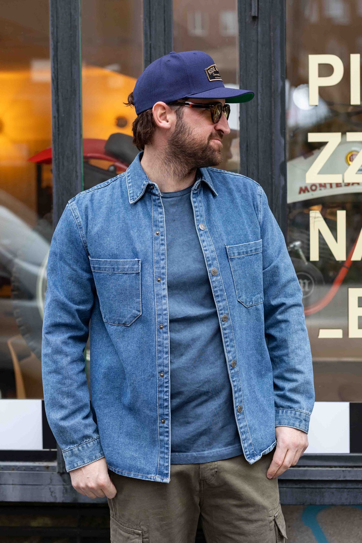 Men's Denim Shirt - MIF308