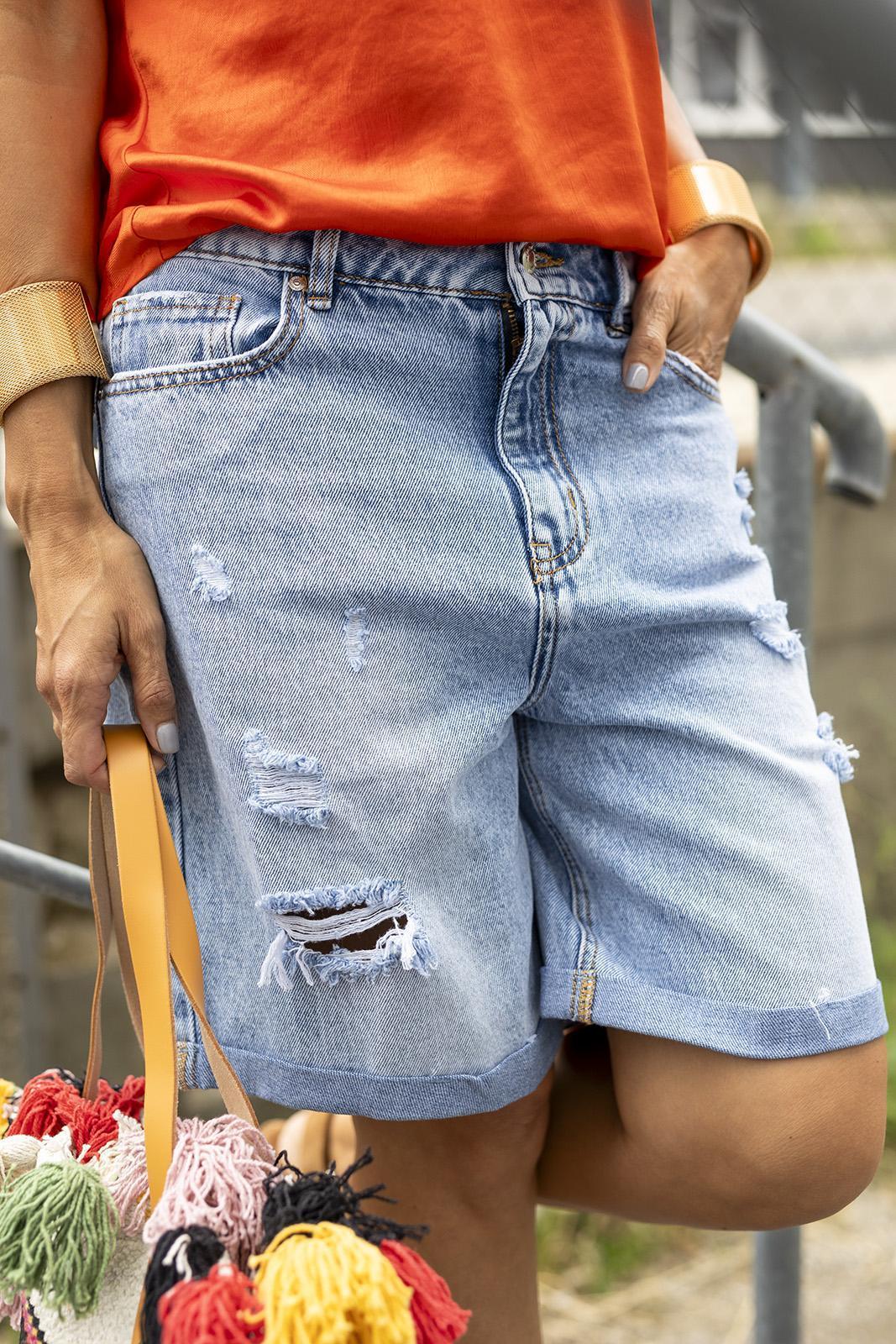 Women's Denim Shorts - WIN1806