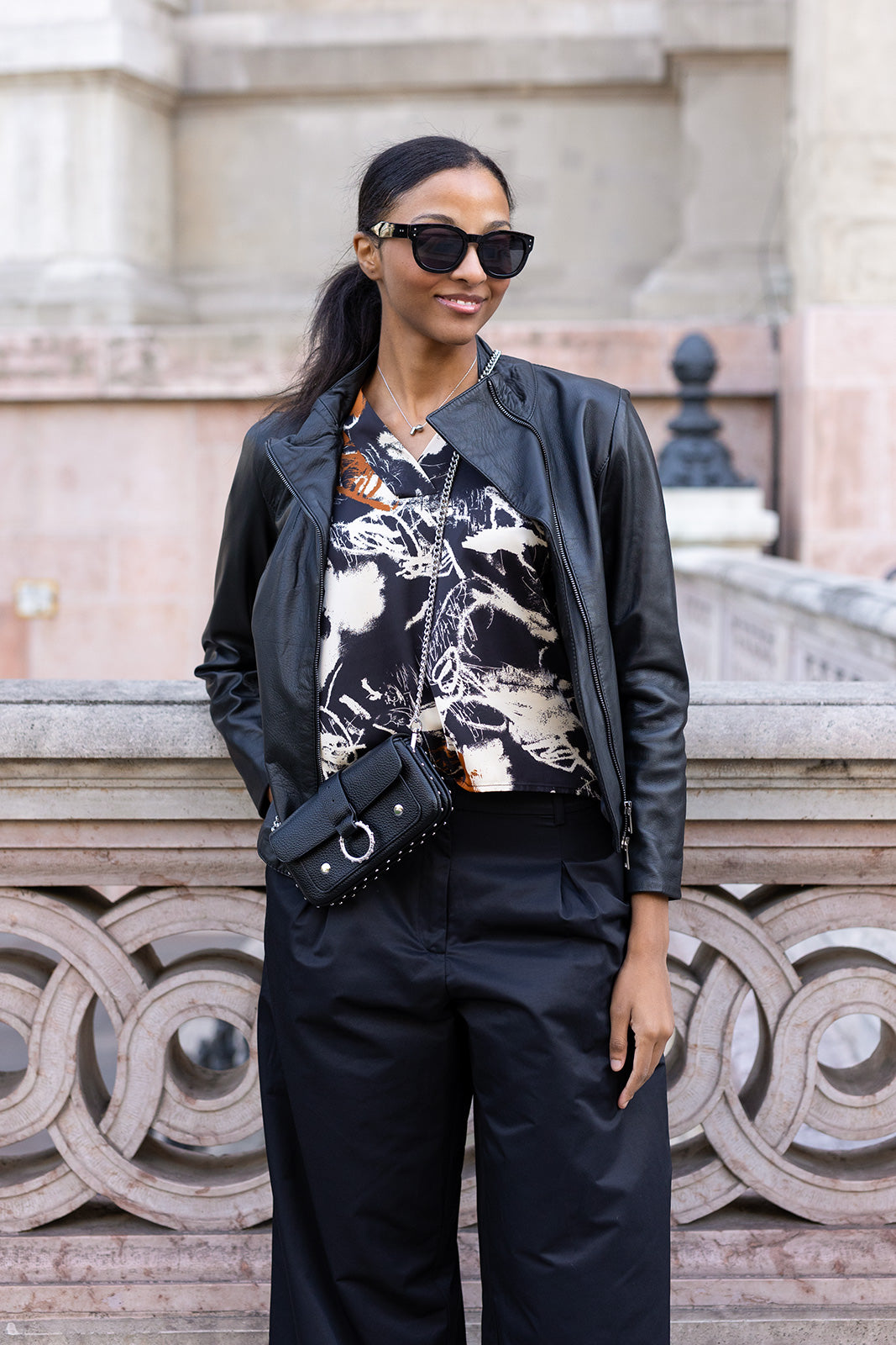 Premium Leather Women's Jacket - BLF021FIX