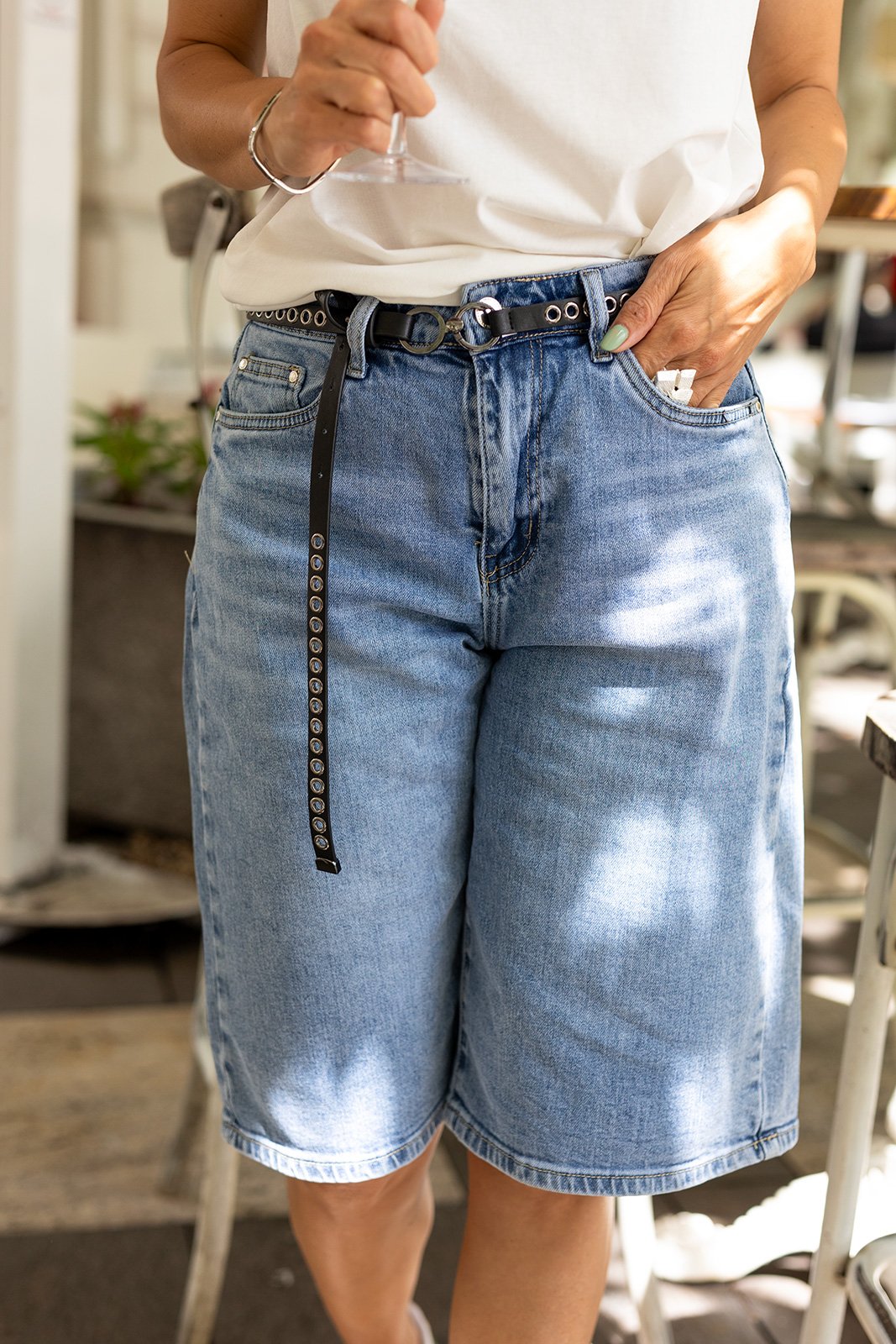 Women's Denim Shorts - WIN2072