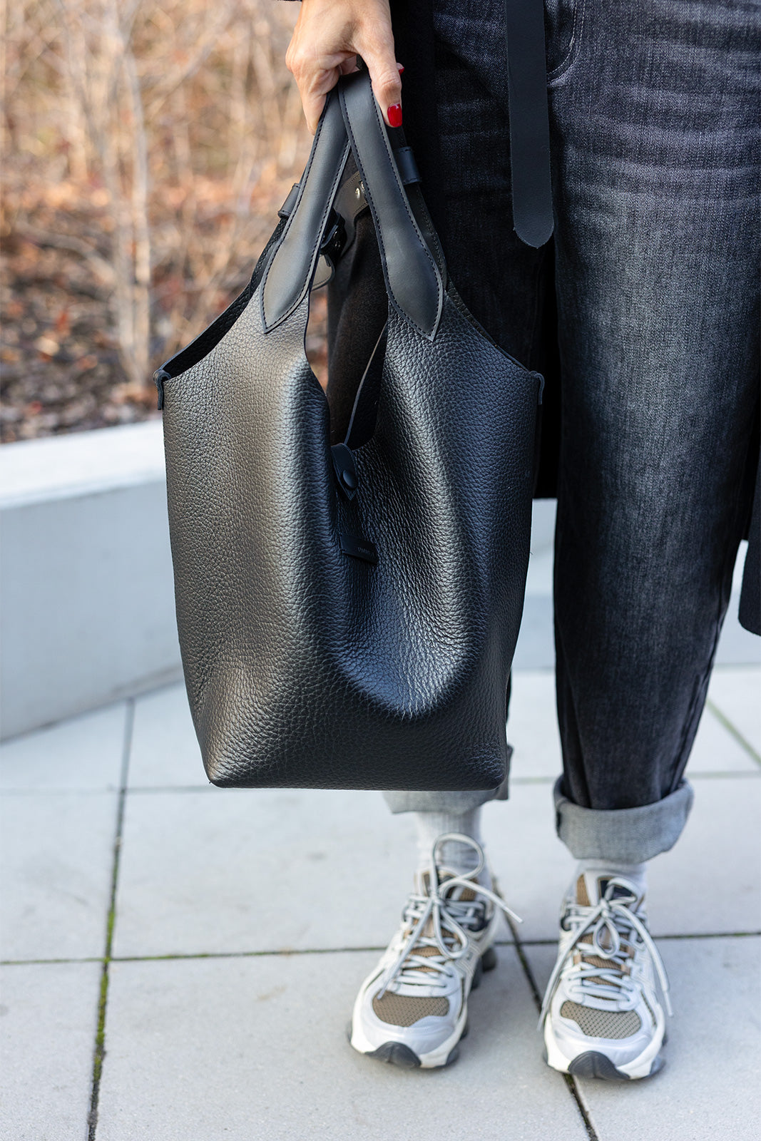 Premium Leather Bag - T187