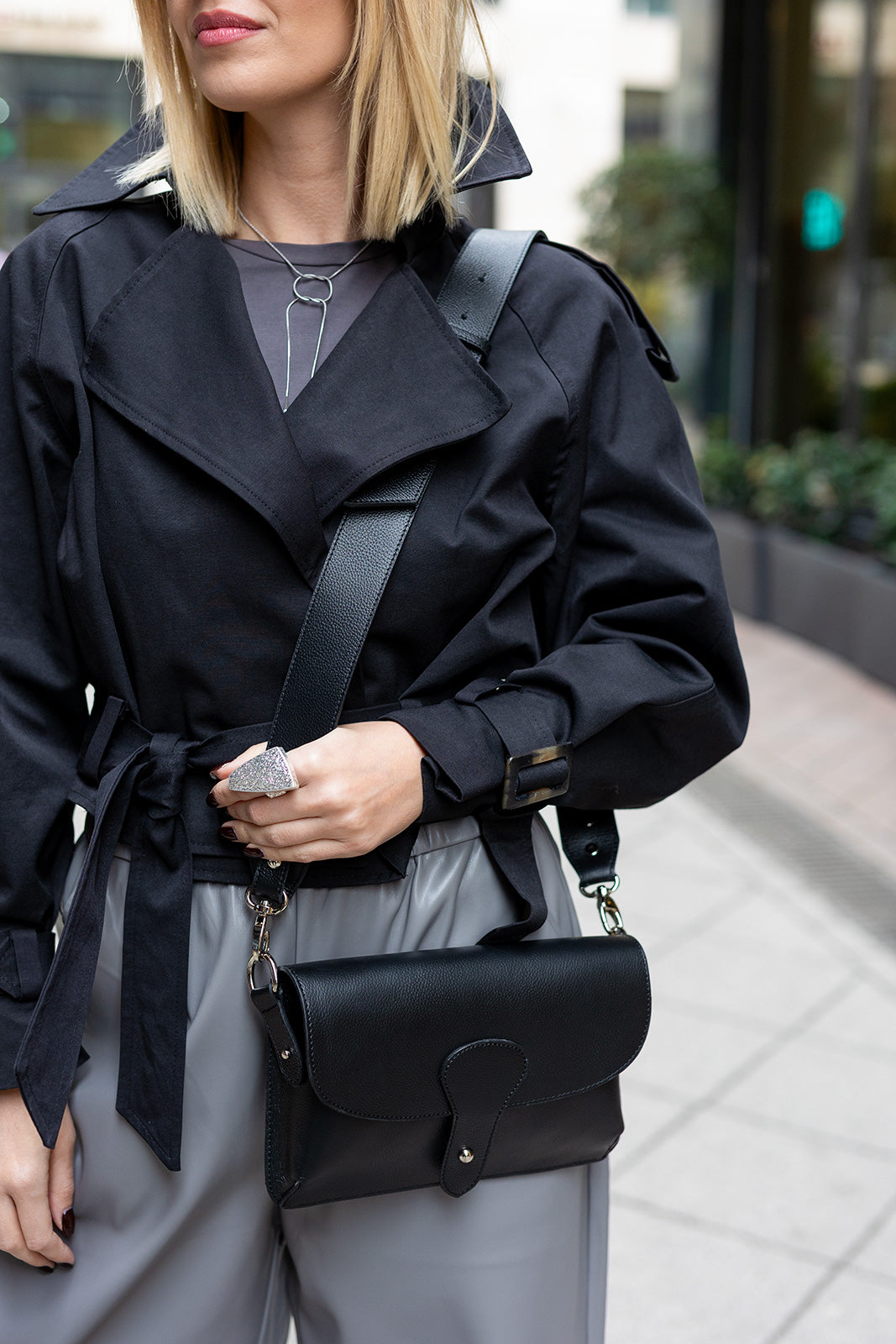 Prémium Bőr Táska - BLT222BLFIX