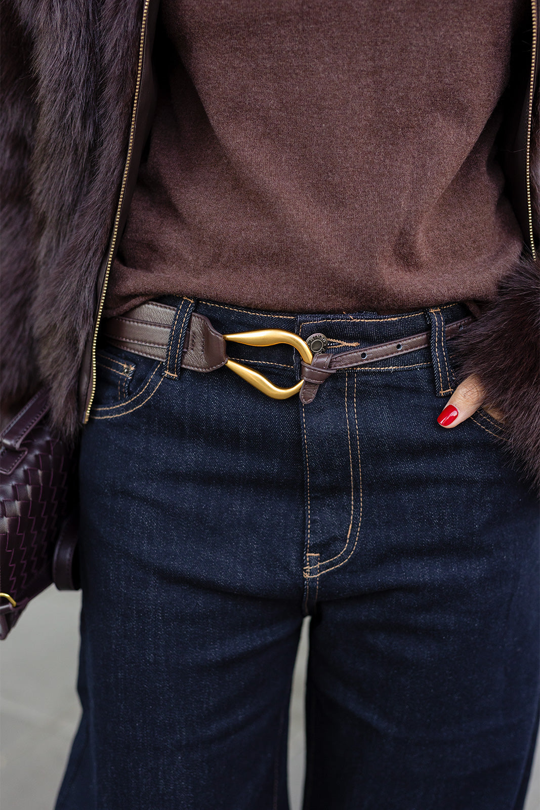 Bőr Öv - WIKKA006L