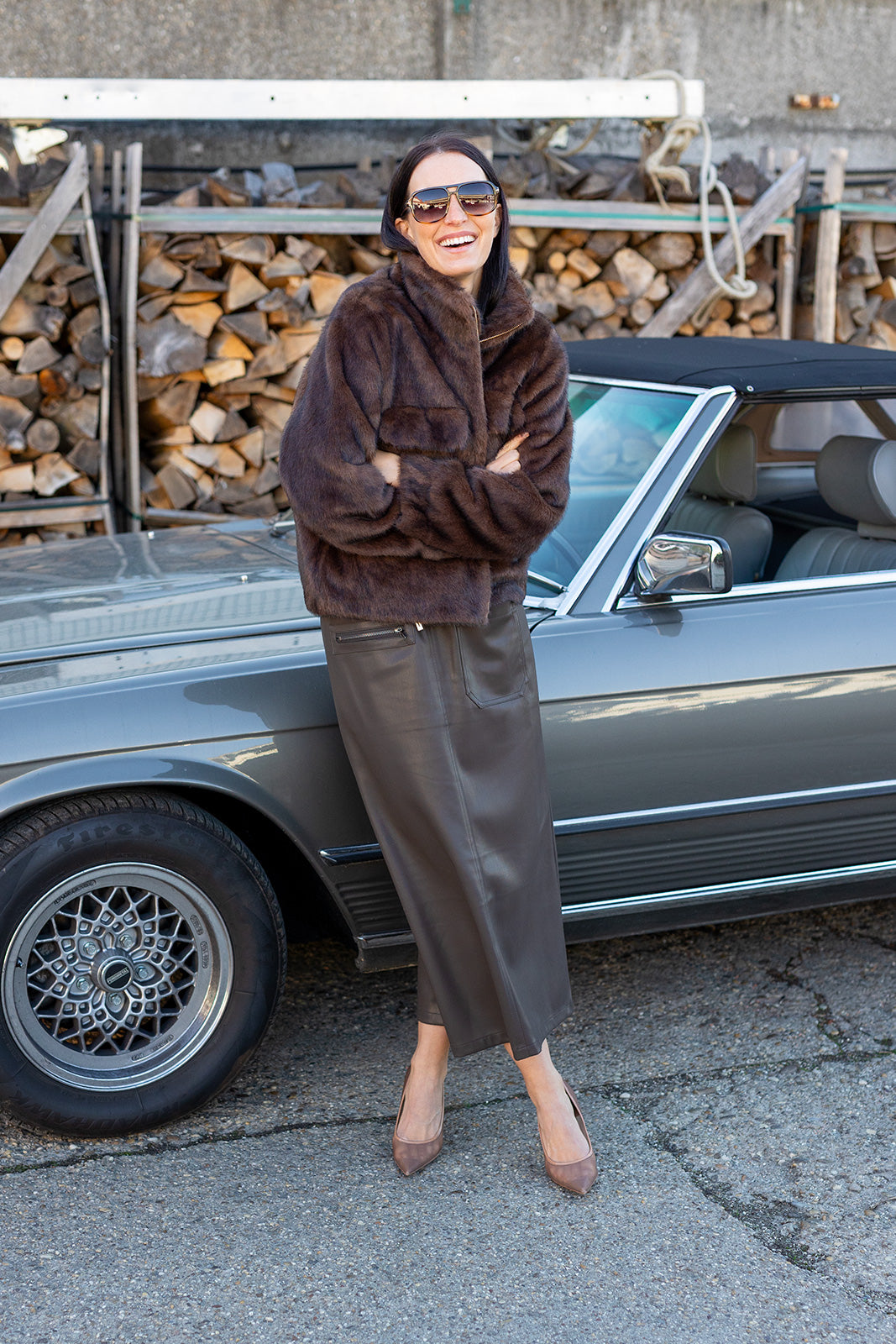 Prémium Női Szoknya - BLN2386FIX